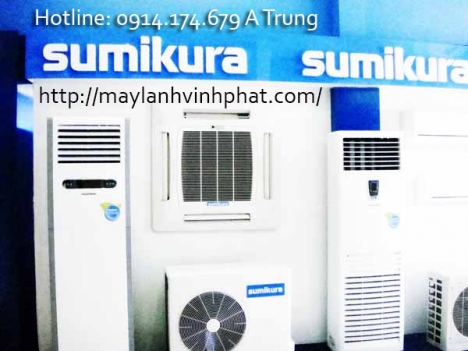 Nhà thầu giá tốt uy tín khi mua Máy lạnh tủ đứng Sumikura 3HP – May lanh tu dung