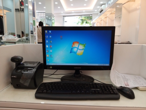 Trọn bộ thiết bị tính tiền cho shop sữa giá rẻ trên toàn quốc 