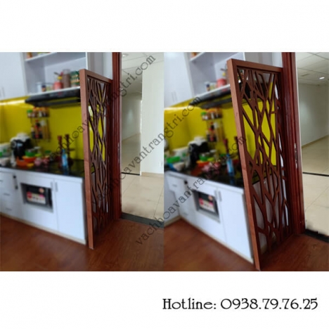 Đẹp với vách ngăn hoa văn cnc hiện đại trang trí nhà
