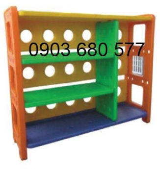 Kệ nhựa mầm non cho trẻ em giá cực TỐT