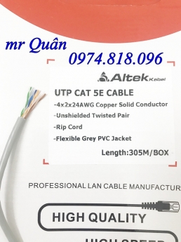 Cáp mạng FTP5e, FTP6, cáp mạng chống nhiễu