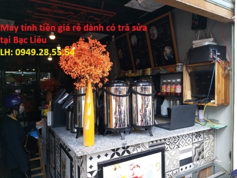 Tư vấn, lắp đặt tận nơi full bộ máy tính tiền giá rẻ cho quán café ở Trà Vinh