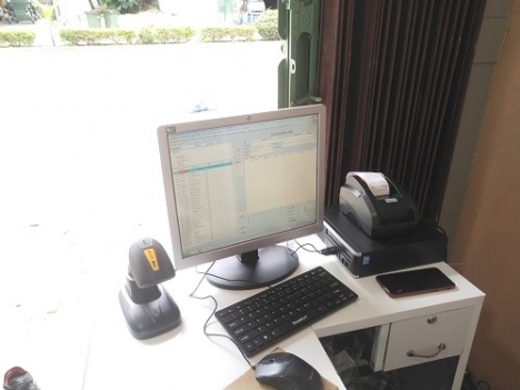 Lắp đặt thiết bị tính tiền cho cửa hàng tạp hóa tại Kiên Giang 