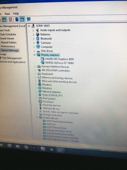 Laptop SoNY waio màn cảm ứng