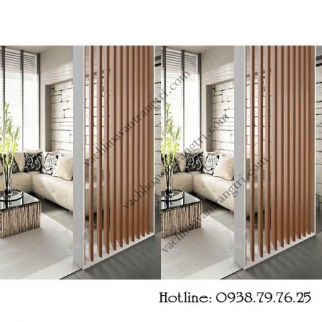 Bảng giá và các mẫu lam gỗ trang trí cho phòng khách