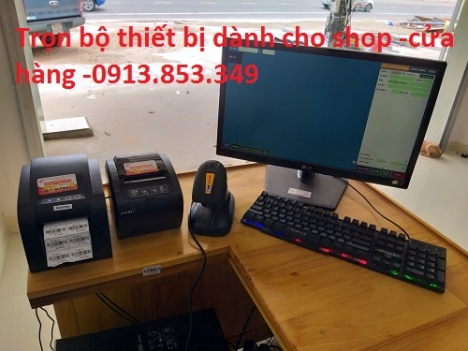 Trọn bộ thiết bị tính tiền giá rẻ cho shop mỹ phẩm tại An Giang 