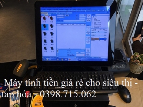 Cung cấp máy tính tiền giá rẻ cho Cửa Hàng Tự Chọn - Siêu Thị tại Kiên Giang 