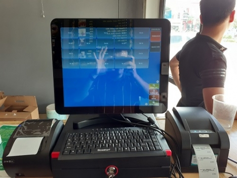 Trọn bộ thiết bị tính tiền giá rẻ cho nhà sách tại Cần Thơ 