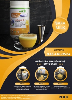 TUYỂN ĐẠI LÝ SỮA NGHỆ SAFA