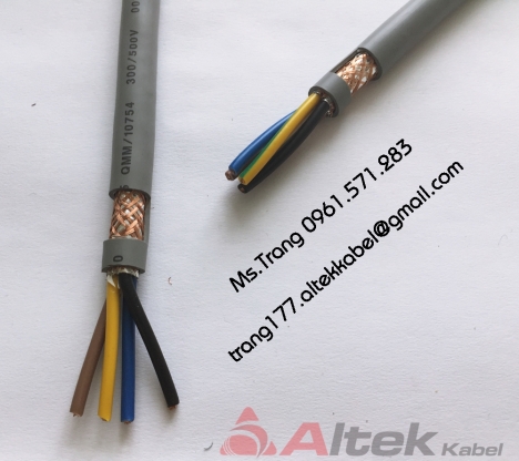 Cáp điều khiển 20x1.0 hiệu Altek kabel