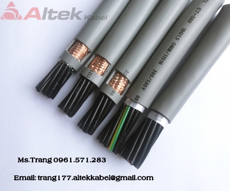 Cáp điều khiển 20x1.0 hiệu Altek kabel