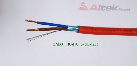 Cáp chống cháy 2x1.0 hiệu Altek kabel
