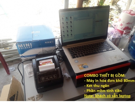 Tư vấn, lắp đặt tận nơi full bộ máy tính tiền giá rẻ cho quán café ở LÂM ĐỒNG