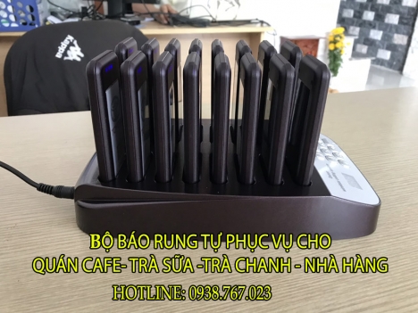Bán thẻ chuông báo rung tự phục vụ cho trà sữa - nhà hàng tại Đà Nẵng
