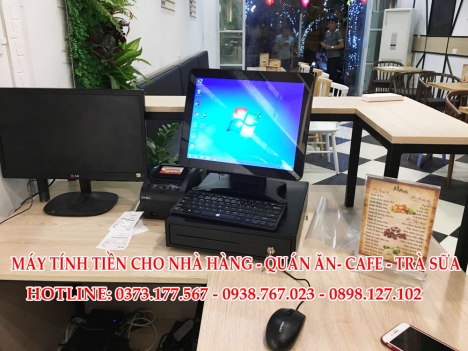 Lắp đặt tận nơi trọn bộ máy tính tiền cho quán ăn tại Quảng Bình