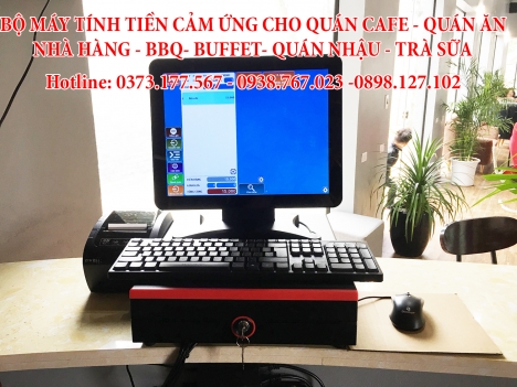 Lắp đặt tận nơi trọn bộ máy tính tiền cho quán ăn tại Quảng Bình