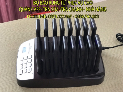 Bán thẻ chuông báo rung tự phục vụ cho trà sữa - nhà hàng tại Đà Nẵng