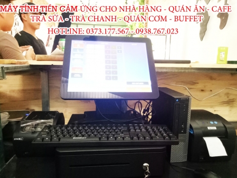 Lắp trọn bộ máy tính tiền cho quán ăn- nhà hàng tại Buôn Mê thuột