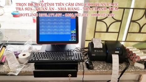 Lắp trọn bộ máy tính tiền cho quán ăn- nhà hàng tại Buôn Mê thuột