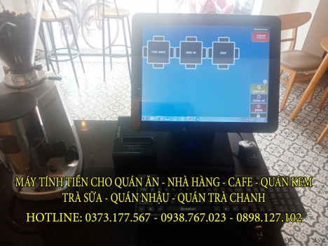 Lắp trọn bộ máy tính tiền cho quán ăn- nhà hàng tại Buôn Mê thuột