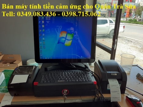 Chuyên bán máy tính tiền giá rẻ cho quán trà sữa, tiệm bánh ngọt tại Kiên Giang 