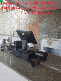 Combo trọn bộ máy tính tiền cảm ứng cho nhà hàng, quán ăn tại Kiên Giang 