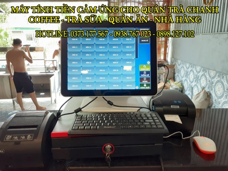 Bán máy tính tiền cho quán Trà Chanh Tại Bắc Ninh