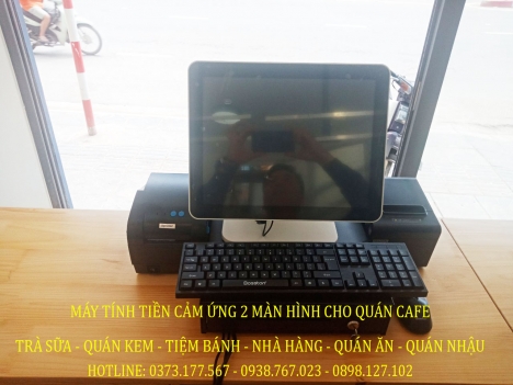 Bán trọn bộ máy tính tiền cảm ứng cho quán Trà Chanh tại Thanh Xuân Hà Nội