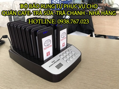 Bán thẻ báo rung tự phục vụ như hinglands coffee tại Đà Nẵng