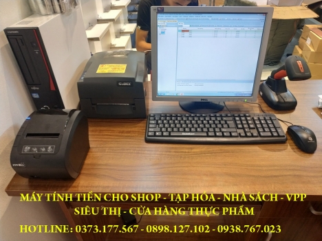 Bán trọn gói phần mềm tính tiền cho tạp hóa tại Tiền Giang
