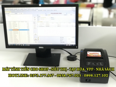 Bán trọn gói phần mềm tính tiền cho tạp hóa tại Tiền Giang