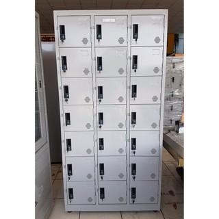Tủ LOCKER 6 cánh 1 khoang, màu xám, giá rẻ (Đặc biệt: sơn màu theo yêu cầu của khách hàng)
