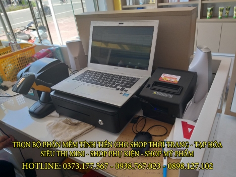 Bán phần mềm tính tiền cho Shop quần áo tại Ninh Kiều, Bình Thủy Cần Thơ