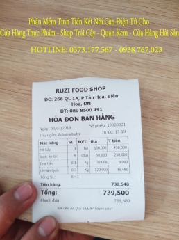 Bán trọn bộ máy tính tiền cho tạp hóa tại Gò Vấp, Tân Phú