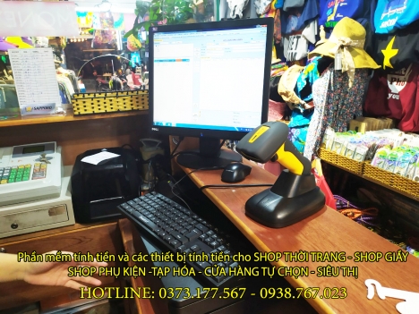 Bán phần mềm tính tiền cho Shop quần áo tại Ninh Kiều, Bình Thủy Cần Thơ