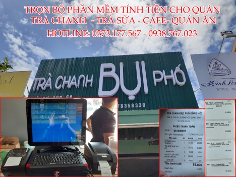 Lắp trọn bộ máy tính tiền cho quán ăn – buffet tại Bình Dương