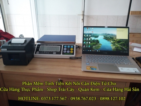 Bán trọn bộ máy tính tiền cho tạp hóa tại Gò Vấp, Tân Phú