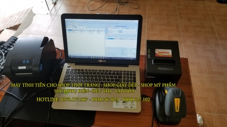 Bán phần mềm tính tiền cho Shop quần áo tại Ninh Kiều, Bình Thủy Cần Thơ