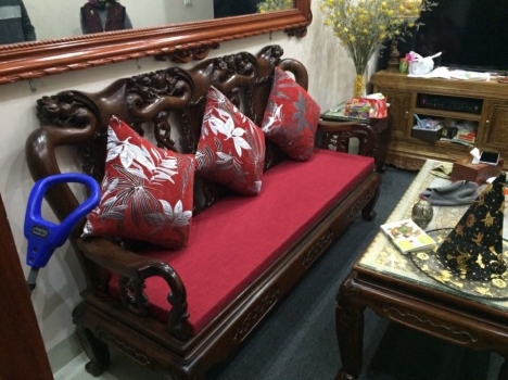 Đệm ghế gỗ đồng kỵ