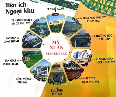 Bán Đất sổ đỏ, Mặt Tiền đường Tập Đoàn 7, giáp KCN Mỹ Xuân, SHR. LH: 0868526800 ( Việt )