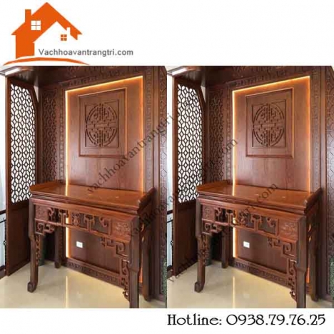 9999 Kiểu vách ngăn cnc phòng thờ dành cho chung cư và nhà phố