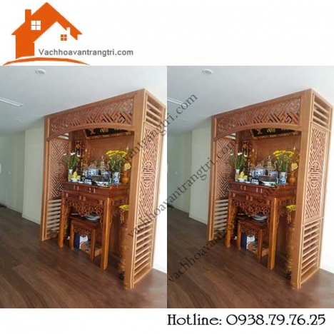 9999 Kiểu vách ngăn cnc phòng thờ dành cho chung cư và nhà phố