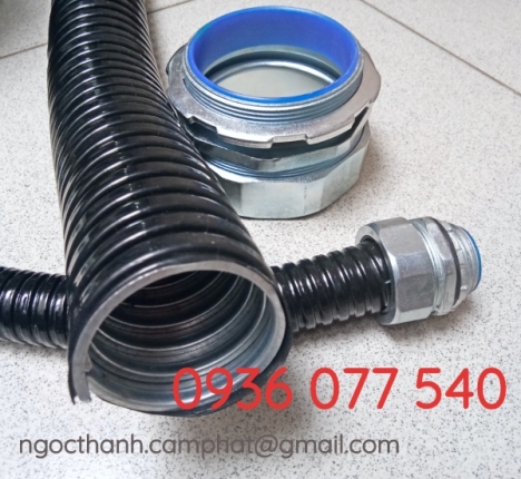 Ống ruột gà lõi thép bọc nhựa PVC