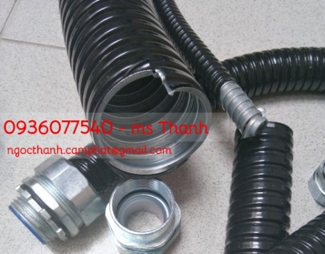 Ống ruột gà lõi thép bọc nhựa PVC