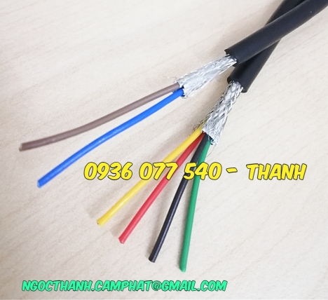 Cáp tín hiệu chống nhiễu Altek Kabel 6x0.22 mm2