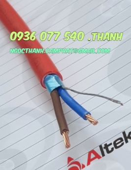 Cáp chống cháy Altek Kabel 2X1.0 mm2