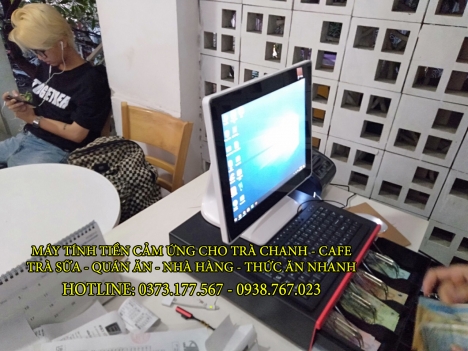 Bán trọn bộ máy tính tiền cho quán ăn tại Hà Nội