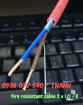 Cáp chống cháy Altek Kabel 2X1.0 mm2