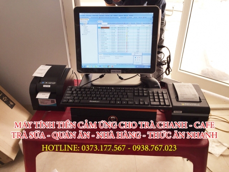 Cung cấp Bộ máy POS và phần mềm tính tiền cho quán trà chanh tại Hà Nội