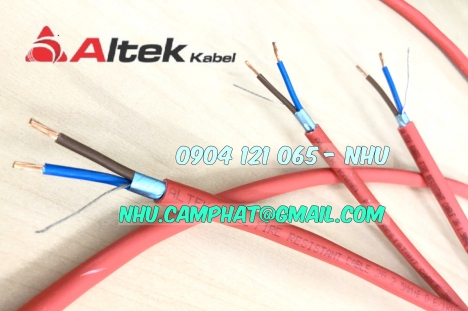 Cáp chống cháy hiệu altek kabel hàng chất lượng cao